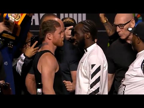 INTENSE! Canelo Alvarez vs Terence Crawford | FINAL PRESS CONFERENCE FACE OFF