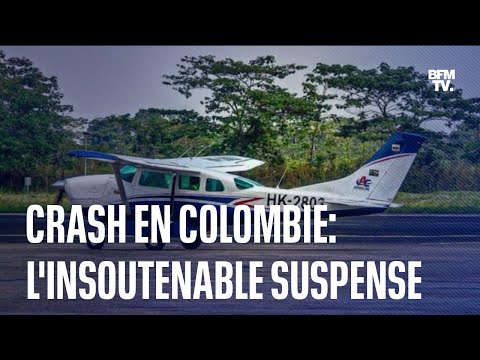 Crash en Colombie: l'insoutenable suspense