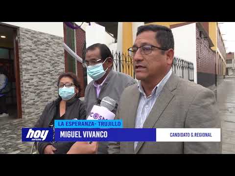 Miguel Vivanco inició la mañana acudiendo a misa con sus padres