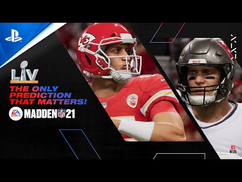 Madden 21 | Pronostic du 55ème Super Bowl (avec Spokesplayer) | PS5, PS4