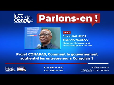 Projet CONAPAS, comment le gouvernement soutient-il les entrepreneurs Congolais ?