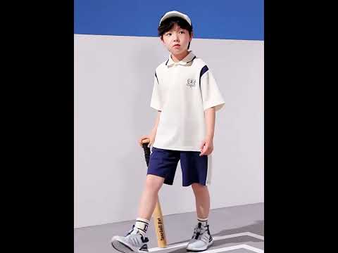 Set đồ polo thể thao cho bé nam 4 - 13 tuổi