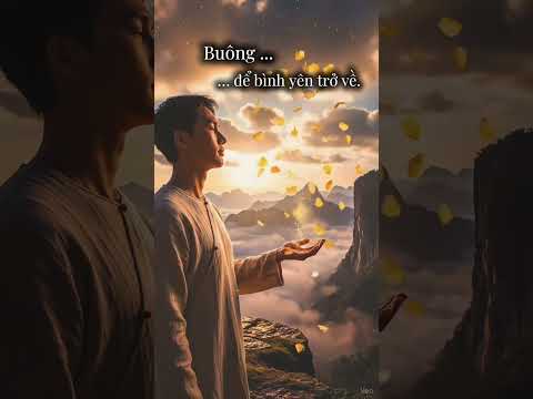 “Có những thứ chỉ khi buông, ta mới thấy mình đang được tự do.”#buông #bìnhyên #lettinggo #shorts