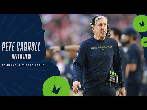 Pete Carroll Interview | Seahawks Saturday Night video clip