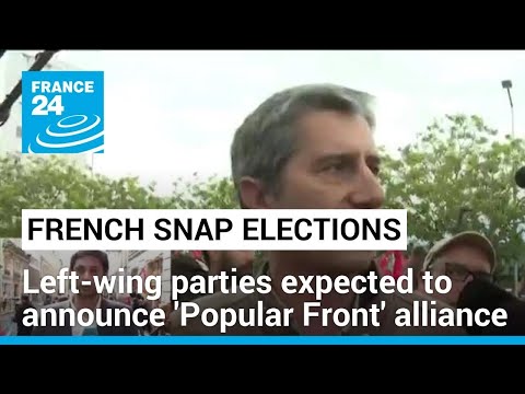 French left expected to soon announce 'Popular Front' alliance • FRANCE 24 English