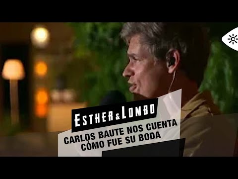 Esther & Lombo | Carlos Baute nos cuenta cómo fue su boda en letón y nos canta su tema 'Muy loco'