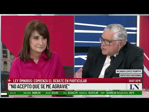 Ricardo López Murphy: Javier Milei necesita poder desarrollar su gobierno; Ley Ómnibus