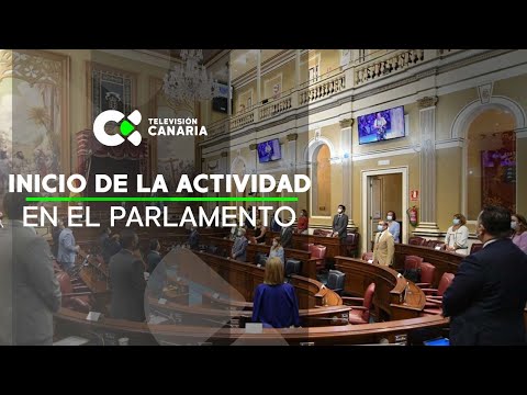 El Parlamento de Canarias inicia la actividad parlamentaria