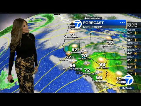 SoCal to see cool temps before drizzle later this week