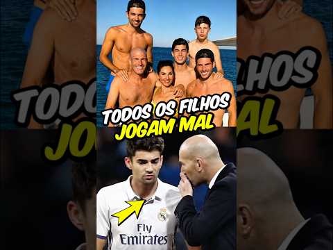 COMO OS FILHOS DO ZIDANE SÃO TÃO RUINS <strong>DE</strong> <strong>BOLA</strong>?😂🤯