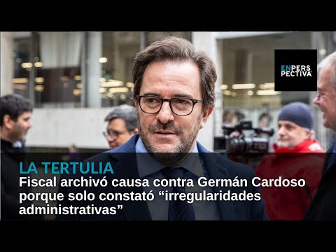 Fiscal archivó causa contra Germán Cardoso porque solo constató “irregularidades administrativas”