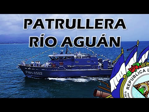 Fuerza Naval de Honduras pone en operación la Lancha Patrullera Río Aguán