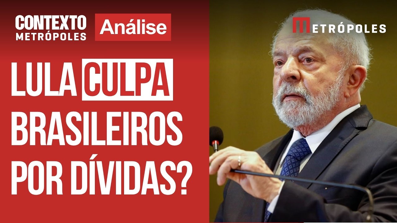 Lula volta a falar em enfrentar o endividamento dos brasileiros Tem gente com vício em gastar