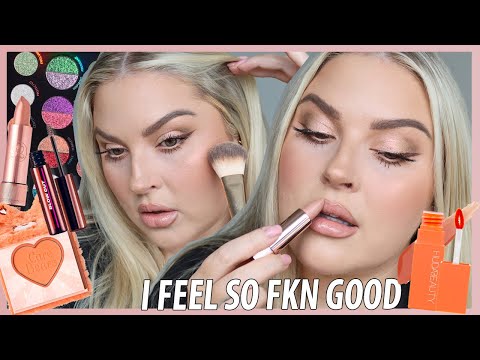 (highly requested) FEEL GOOD MAKEUP ? grwm soft peach glam