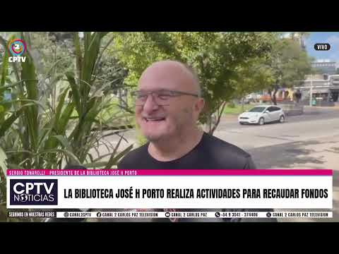 La biblioteca José H Porto realiza actividades para recaudar fondos