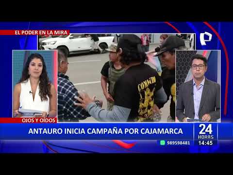 Antauro Humala inicia gira política en Cajamarca con miras a las Elecciones de 2026
