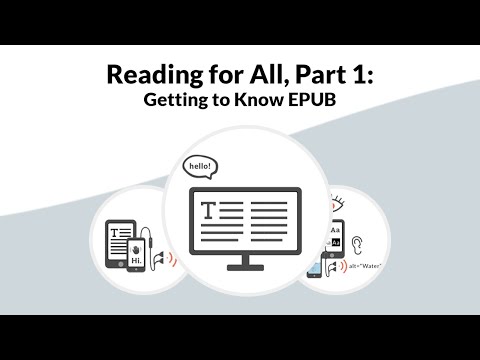 Reading for All, Part 1: Getting to Know EPUB