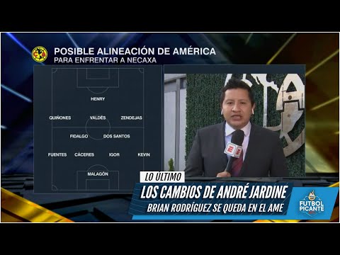 LIGA MX André Jardine hará CAMBIOS OTRA VEZ en su alineación contra el Necaxa | Futbol Picante