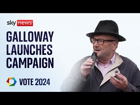 Watch live: Workers Party of Britain launches election campaign