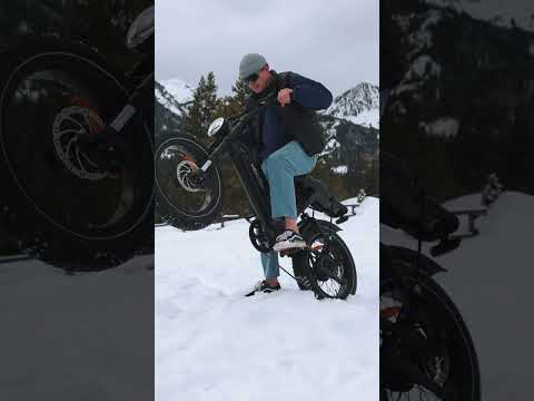 Conquer the Snow with the Ariel Rider X-Class 52V eBike - #shorts