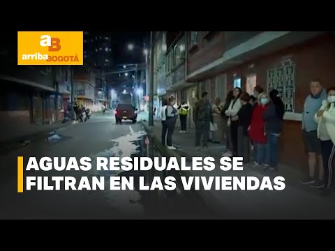 Comunidad de Rafael Uribe Uribe afectada por taponamiento de alcantarillas | CityTv