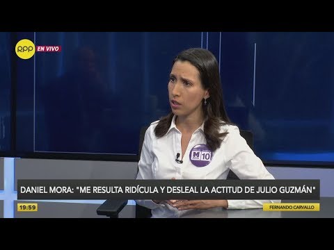 Claudia Cornejo: “Que empiece el proceso de exclusión contra Daniel Mora lo antes posible”