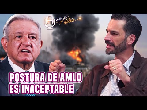 AMLO finge IMPARCIALIDAD, el MUNDO EXIGE DEFINICIÓN ante conflicto en ISRAEL - Me lo Dijo Adela