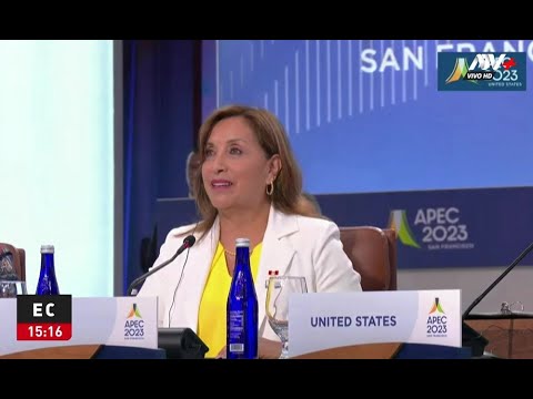 Dina Boluarte tras recibir la presidencia de APEC: Están invitados a invertir en el Perú