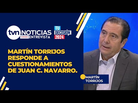 Martín Torrijos responde a cuestionamientos de Navarro