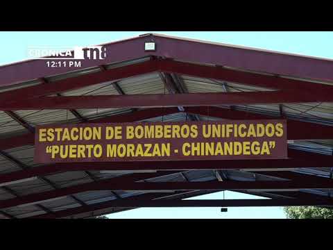 Inauguran en Puerto Morazán la Estación de Bomberos 122 del país - Nicaragua