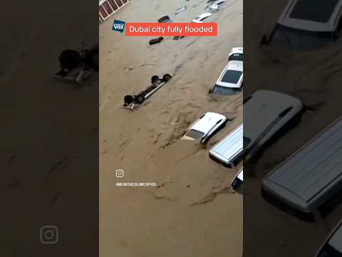 Fuertes lluvias ahogan a Dubái