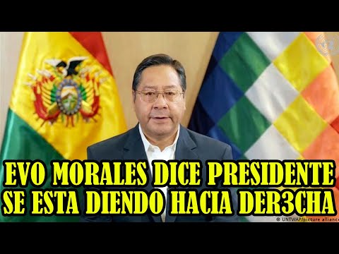 EVO MORALES ACLARA QUE EL MAS-IPSP NO ESTA GOBERNANDO EN BOLIVIA ES ARCE Y SU GENTE ....