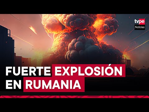 Rumania: explosión deja dos muertos y 56 heridos por explosiones en una planta de gas