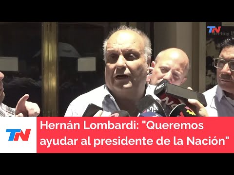 Hernán Lombardi: Queremos ayudar al presidente de la Nación