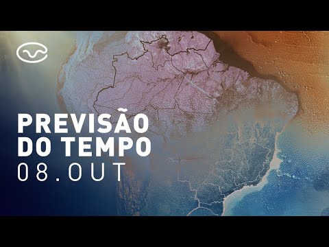 Previsão do tempo desta terça-feira (08)!