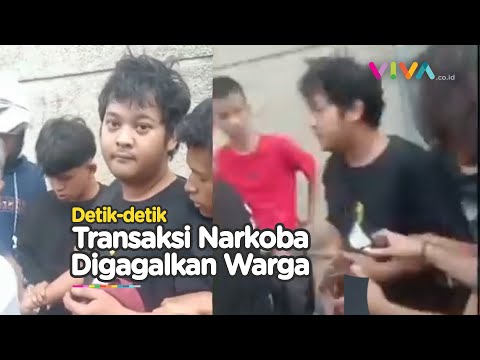 VIDEO Warga Menjebak Aksi Transaksi Narkoba