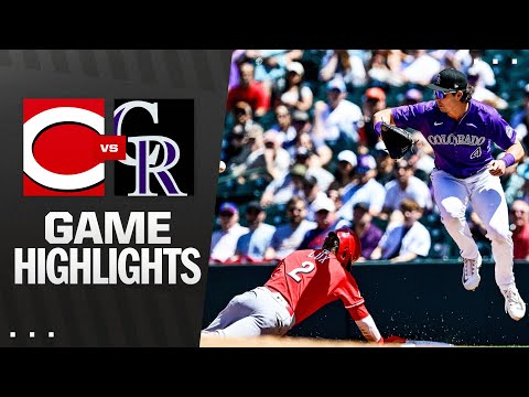 Reds vs. Rockies Game Highlights (4/26/25) | MLB Highlights