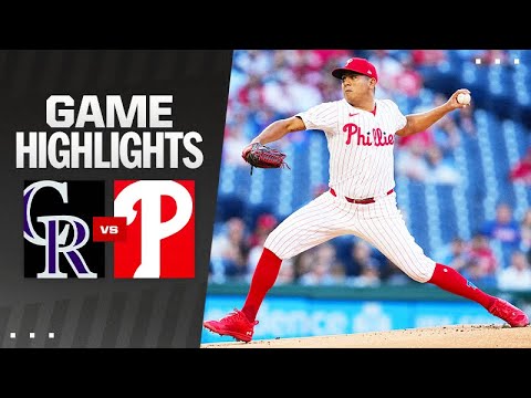 Rockies vs. Phillies Game Highlights (4/16/24) | MLB Highlights