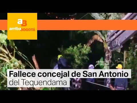Muere concejal de San Antonio del Tequendama en aparatoso accidente | CityTv