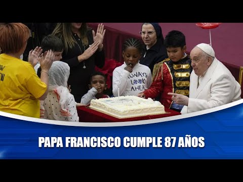 Papa Francisco cumple 87 años