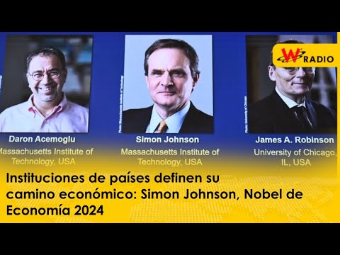 Instituciones de países definen su camino económico: Simon Johnson, Nobel de Economía 2024