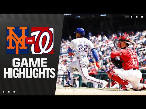 Mets vs. Nationals Game Highlights (4/27/25) | MLB Highlights
