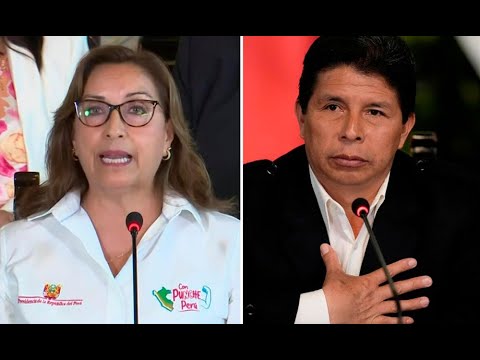 Dina Boluarte: El expresidente Pedro Castillo violó el reglamento jurídico