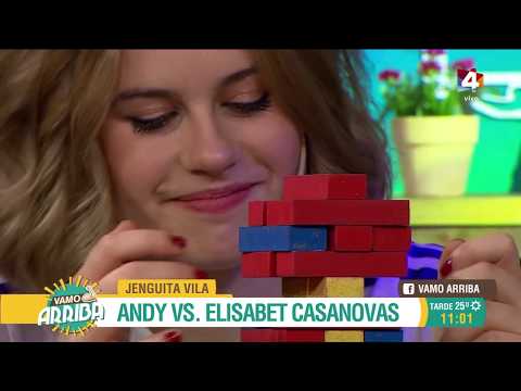 Vamo Arriba - Elisabet Casanovas vs Andy en el Jenga Vila