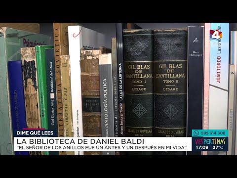 Vespertinas - Dime qué lees: Biblioteca de Daniel Baldi