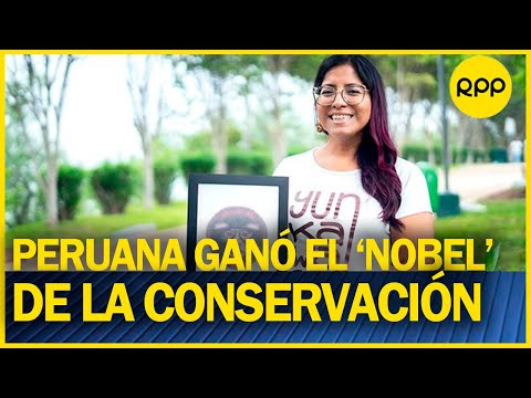 Investigadora peruana ganó “Nobel” de la conservación en fauna silvestre