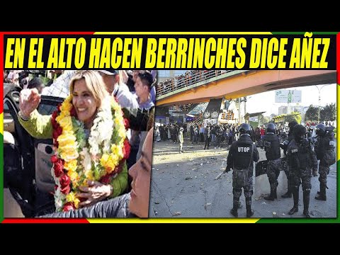 Jeanine Áñez Tilda de Berrinches a las Protestas de El Alto