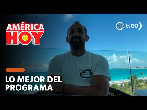 América Hoy: Hernán Barcos nos cuenta de sus vacaciones en Jamaica (HOY)