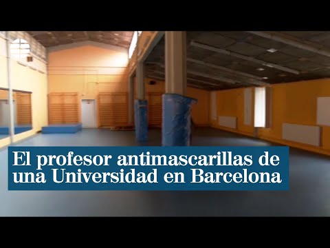 Denuncian a un profesor antimascarillas en la Universidad Autónoma de Barcelona