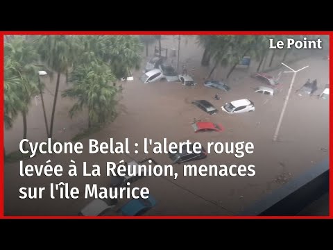 Cyclone Belal : l'alerte rouge levée à La Réunion, menaces sur l'île Maurice